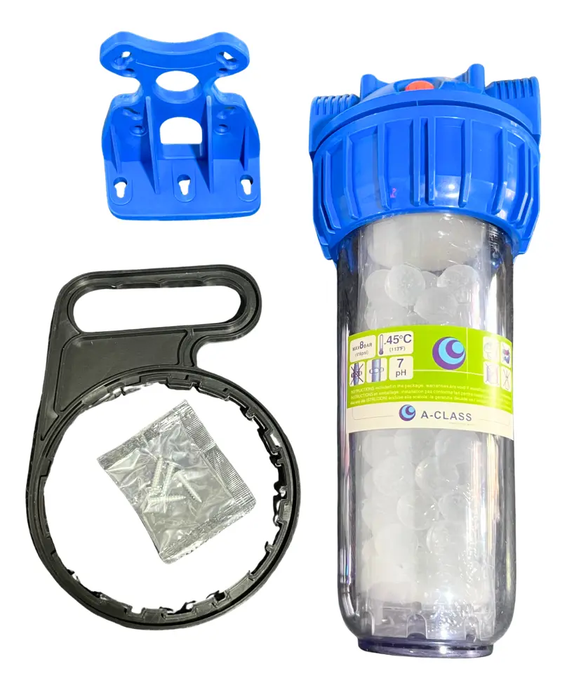 Prefiltro Ablandador De Agua Con Cartucho De Sales De Polifosfatos 2