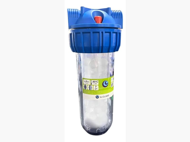 Prefiltro Ablandador De Agua Con Cartucho De Sales De Polifosfatos