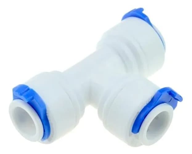 Adaptador de unión en T 1/4 - 1/4 - 1/4