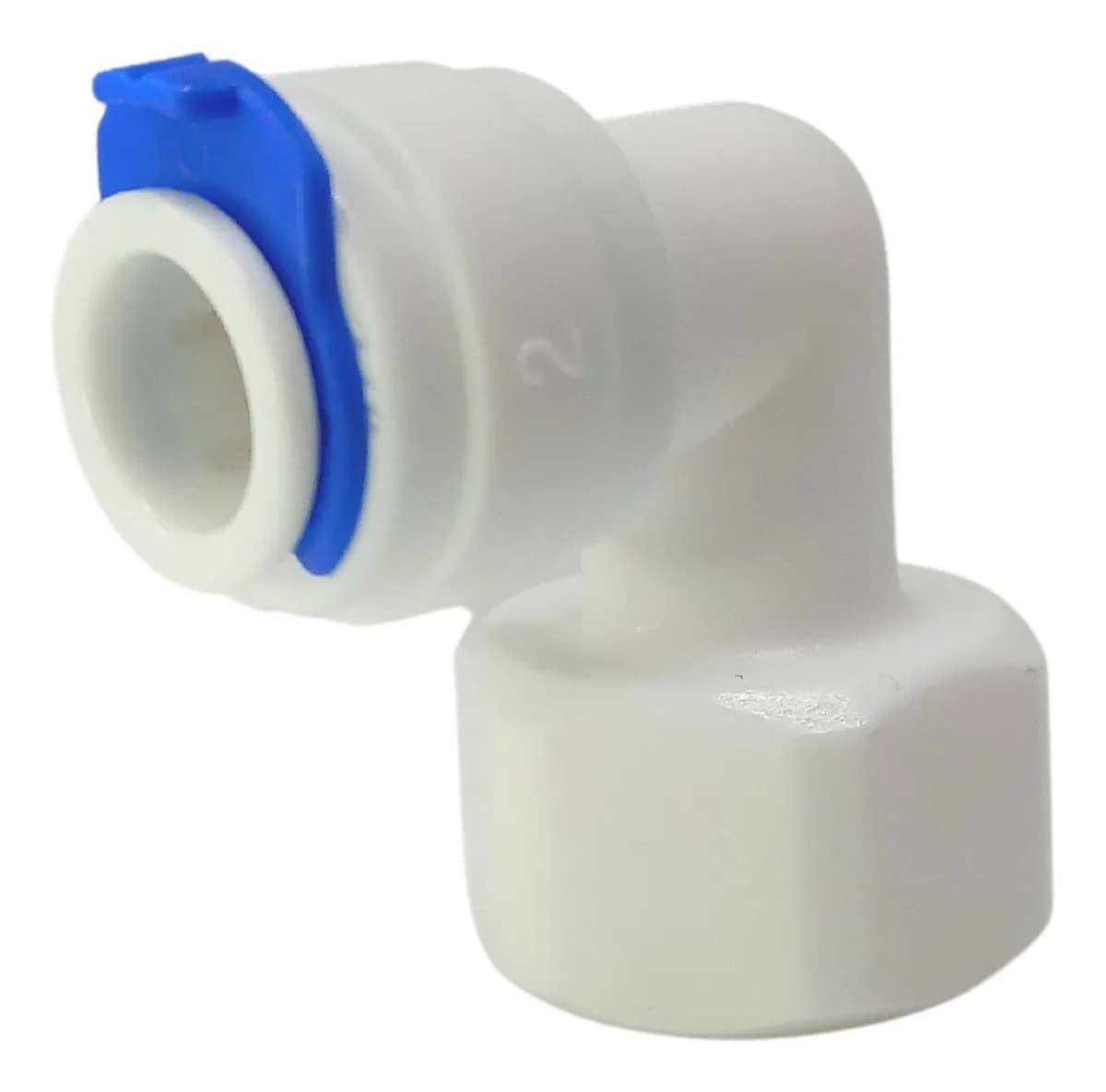 Adaptador de codo 3/ 8- 3/8